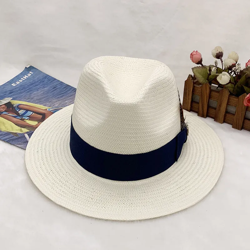 Miller Ranch Straw Trilby Fedora – Coffee[Fast shipping and box packing]