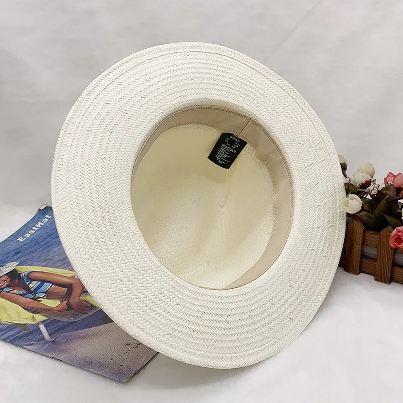 Miller Ranch Straw Trilby Fedora – Coffee[Fast shipping and box packing]