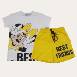 Minnie Mouse Shorts Set 4 S-101