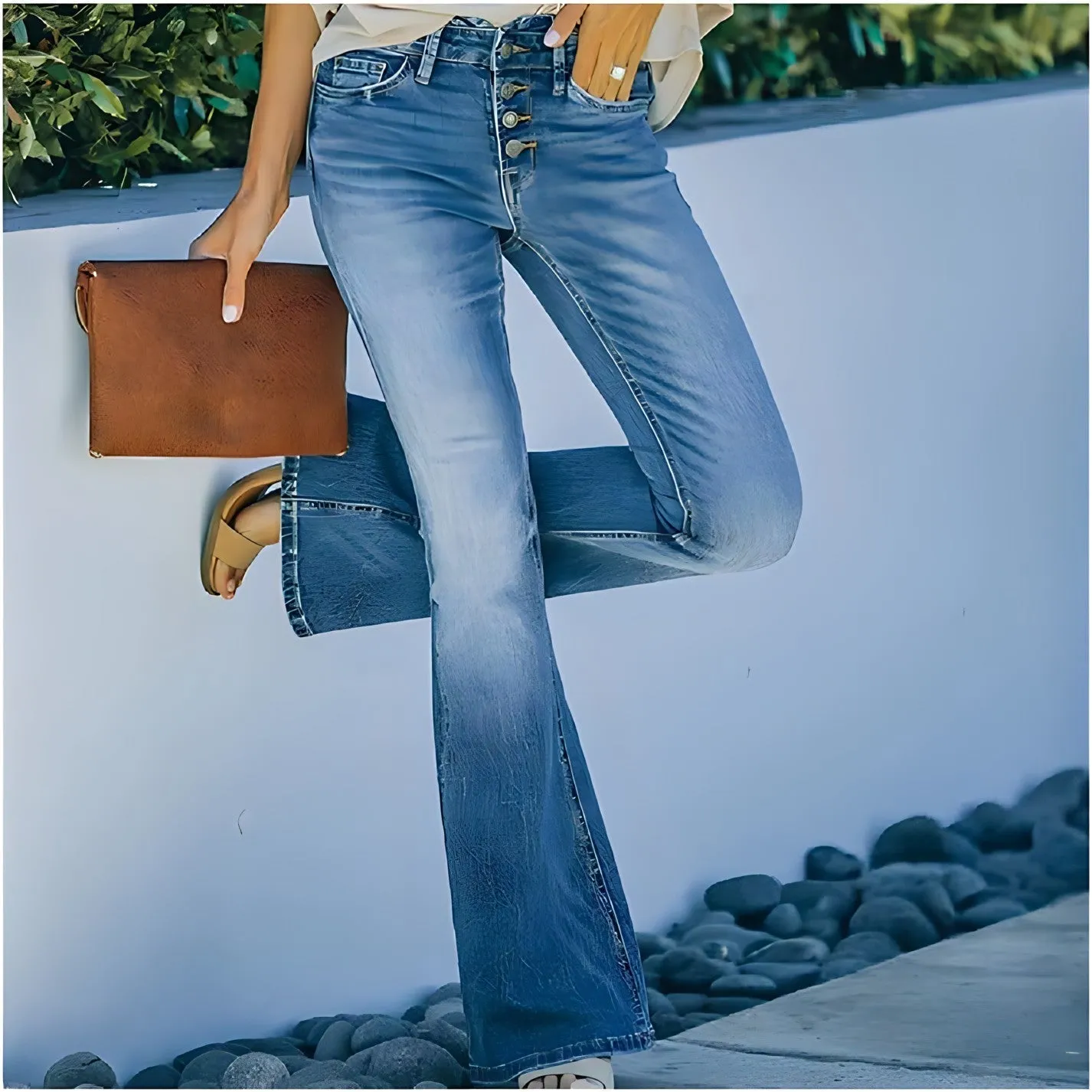 Mirella - Vintage High-Waisted Pants