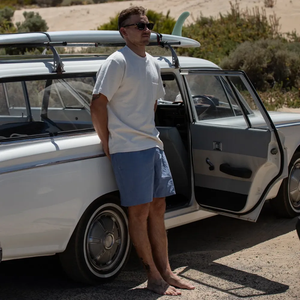 Mod Brushed Twill Jam Shorts Slate