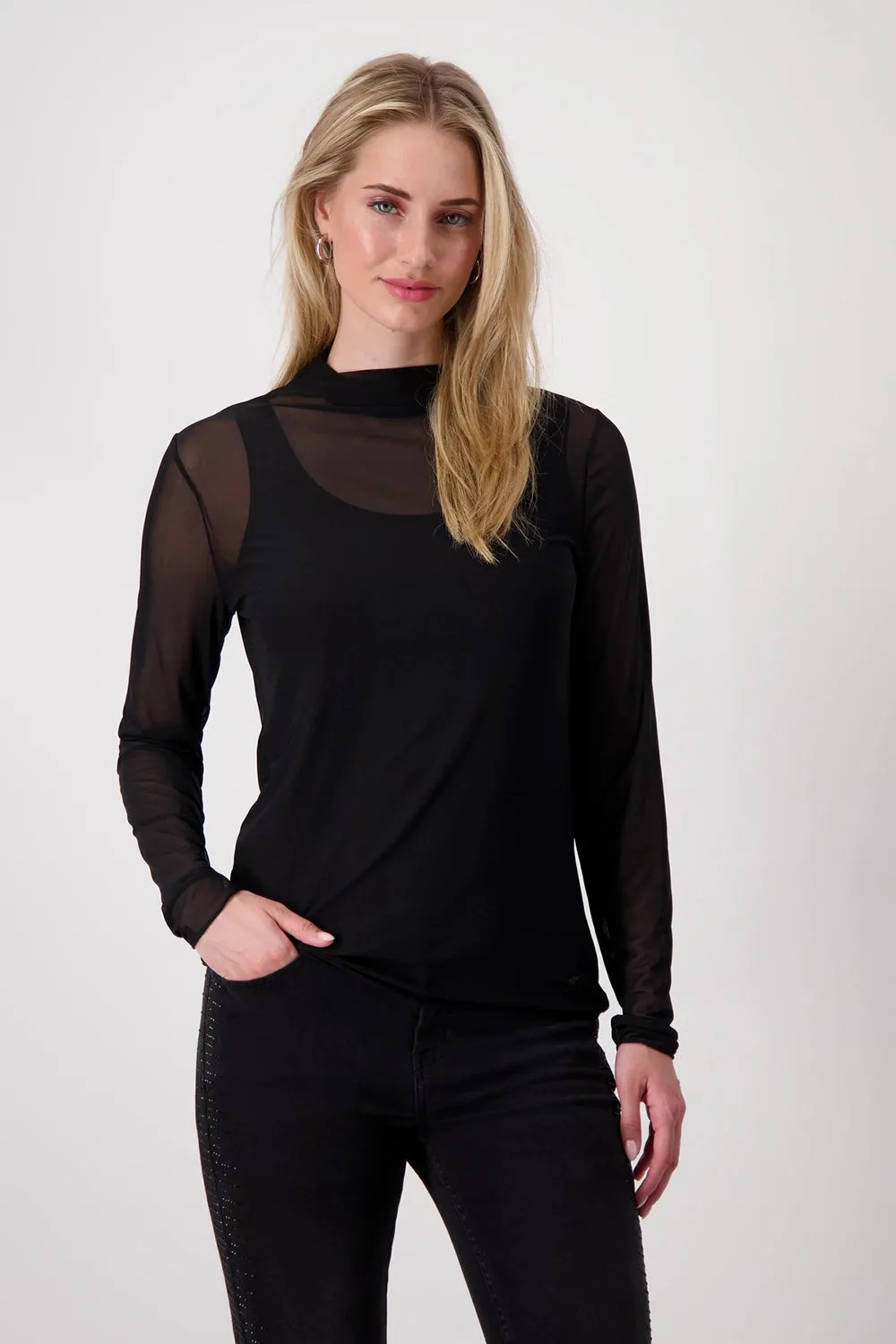 Monari Mesh Polo 808164