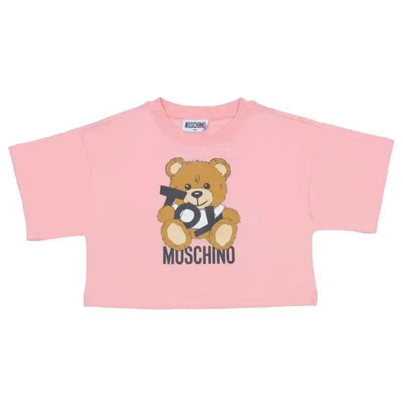 Moschino Pink Cycling Shorts Set