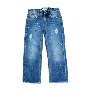 MSGM Paint Splatter Jeans