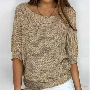Nadia - Cozy Loose-Knit Sweater