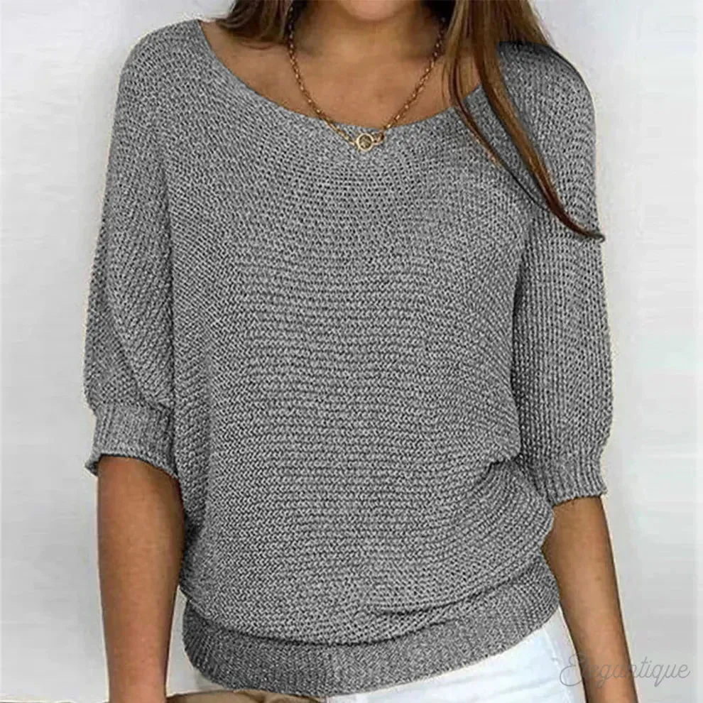 Nadia - Cozy Loose-Knit Sweater