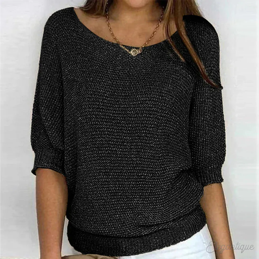 Nadia - Cozy Loose-Knit Sweater