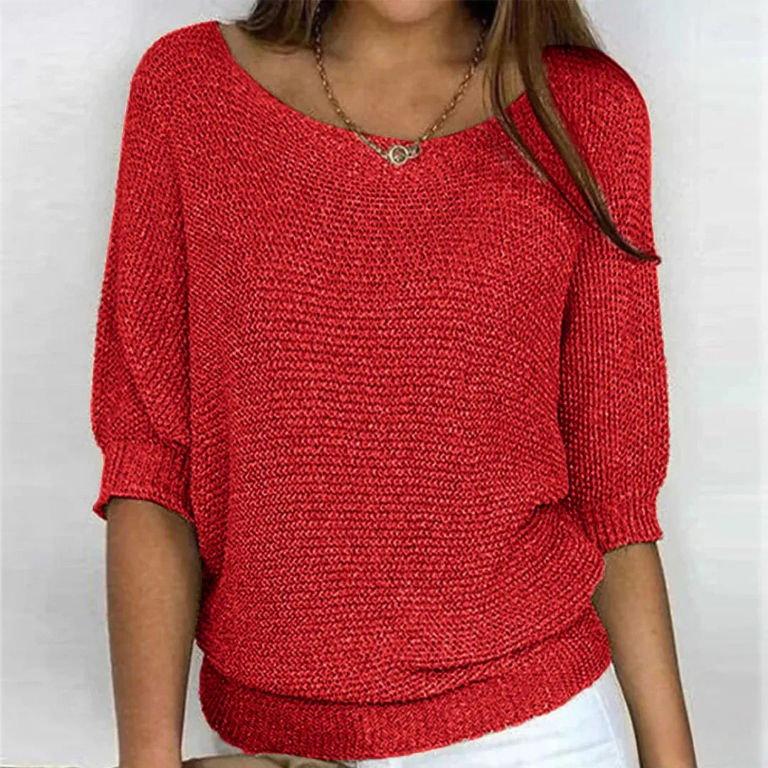 Nadia - Cozy Loose-Knit Sweater