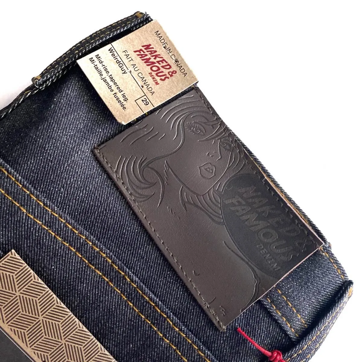 Naked & Famous Denim Left Hand Twill Selvedge - Weird Guy Jeans
