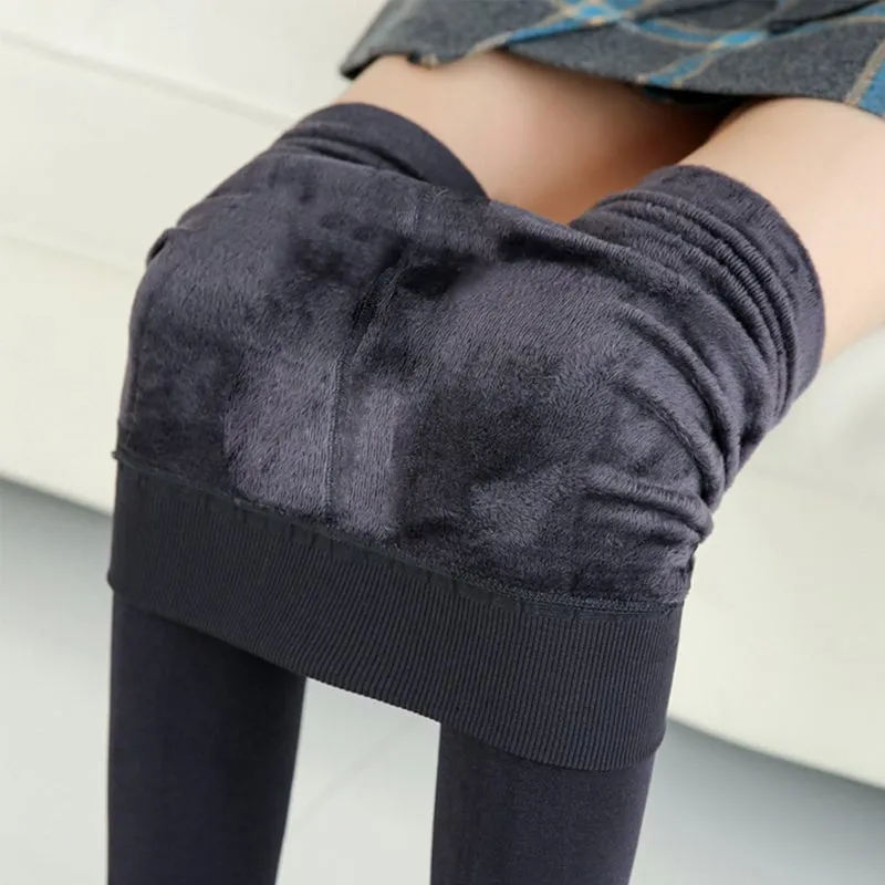 Nana - Vibrant Fluffy Leggings for Women