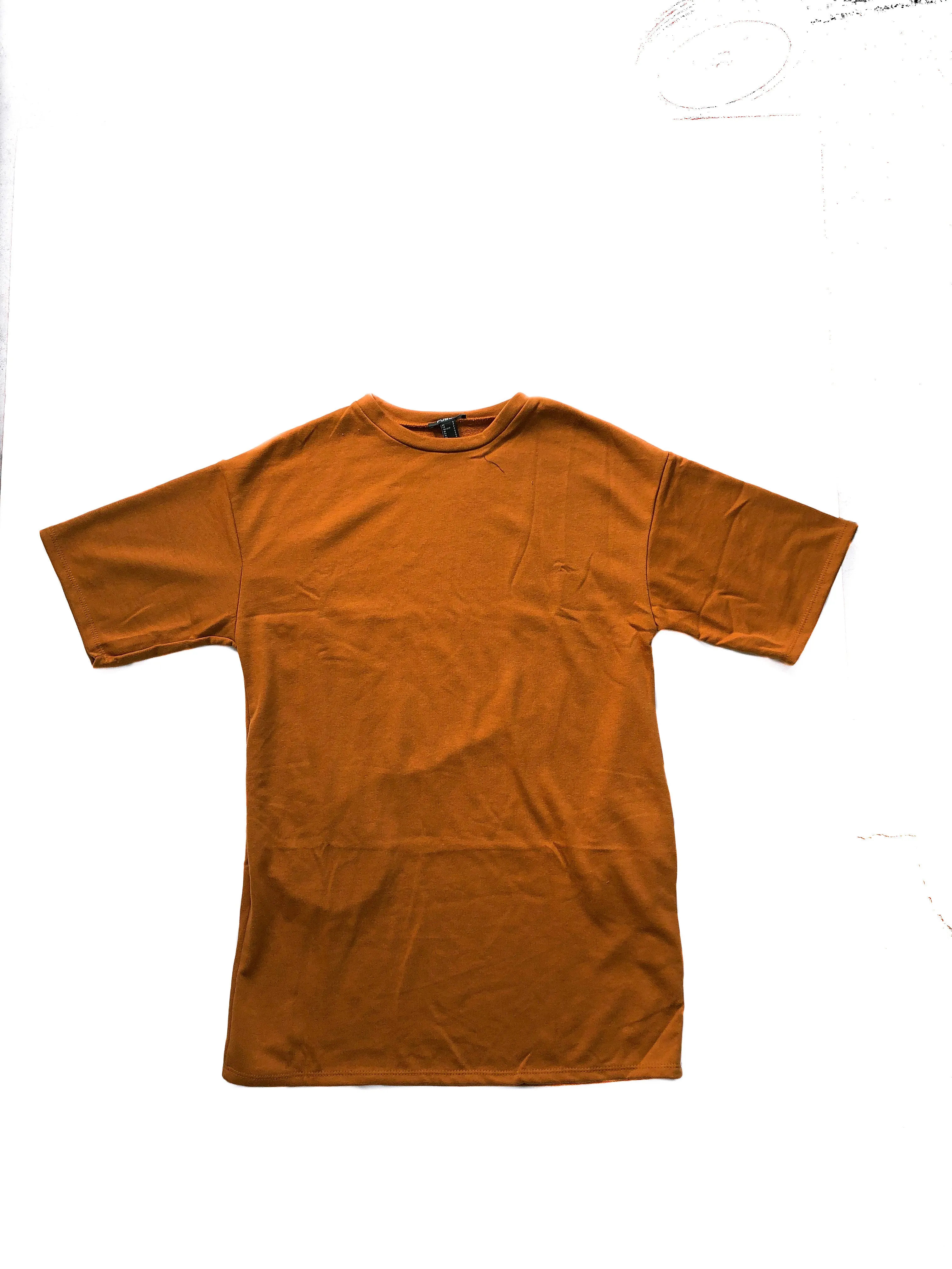 Nellie T-Shirt Mini Dress - Meerkat