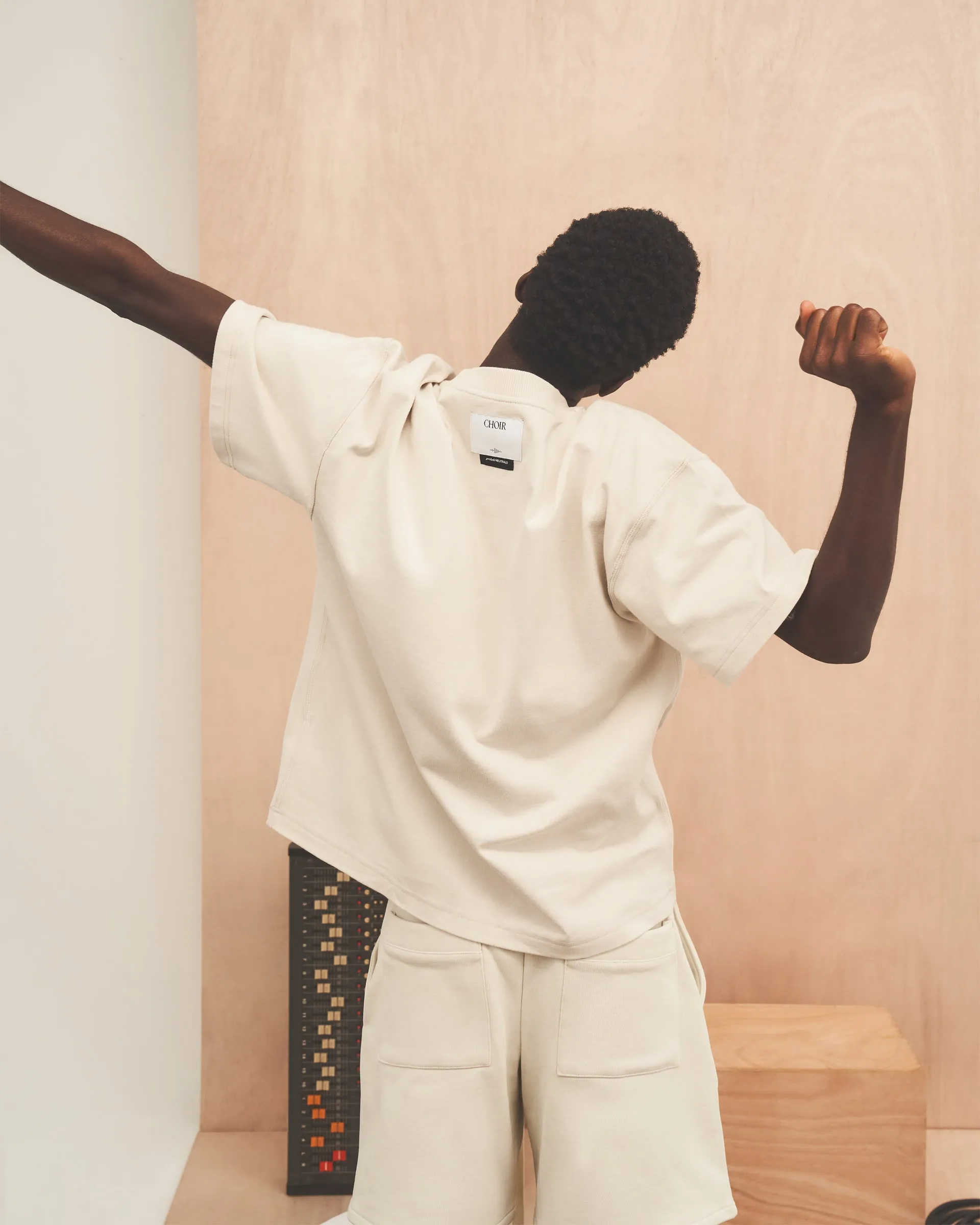 NEUTRALS Sweat Shorts - Cream