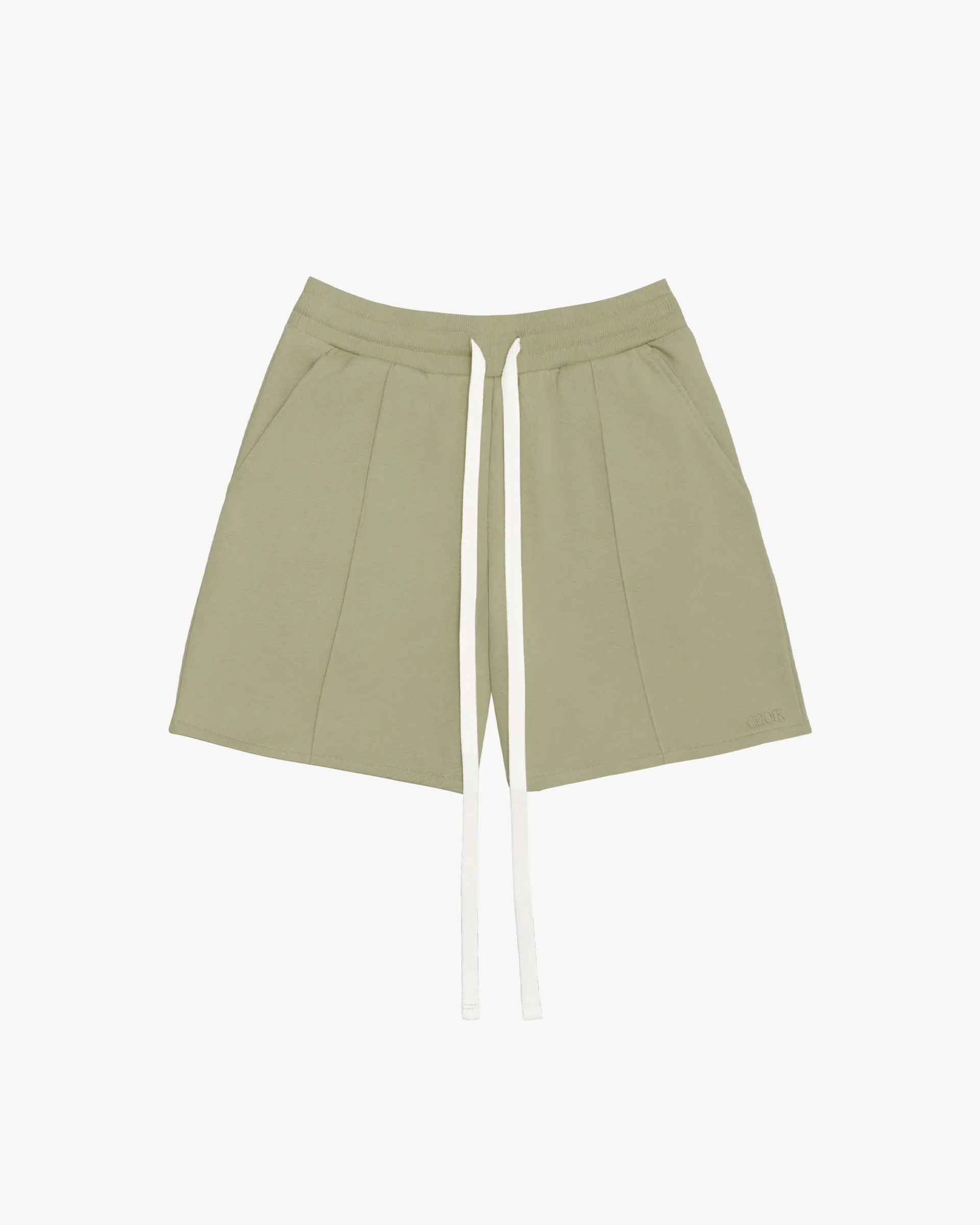 NEUTRALS Sweat Shorts - Olive