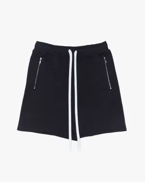 NEUTRALS Zip Shorts - Black