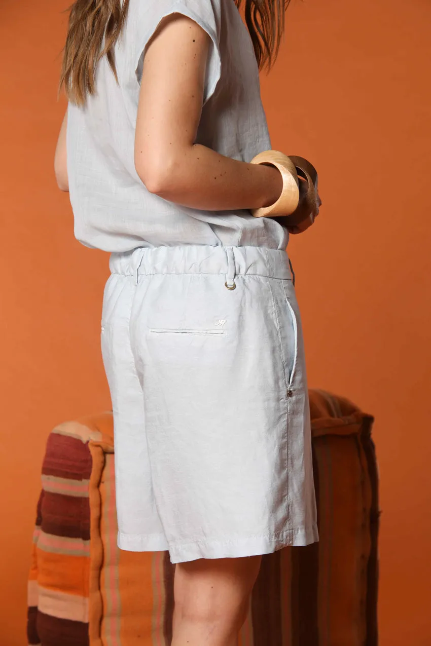 New York Cozy women's chino bermuda in woven relaxed fit