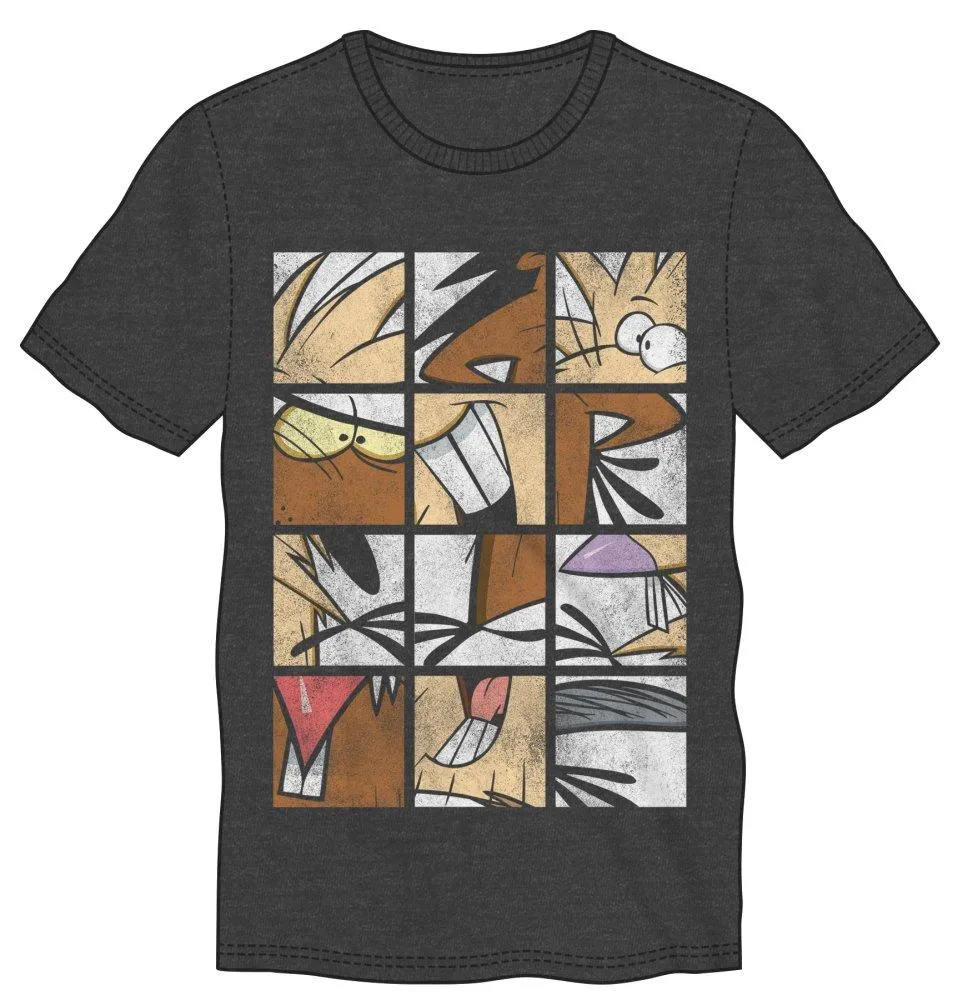 Nickelodeon Dag and Norb Panel Art T-Shirt
