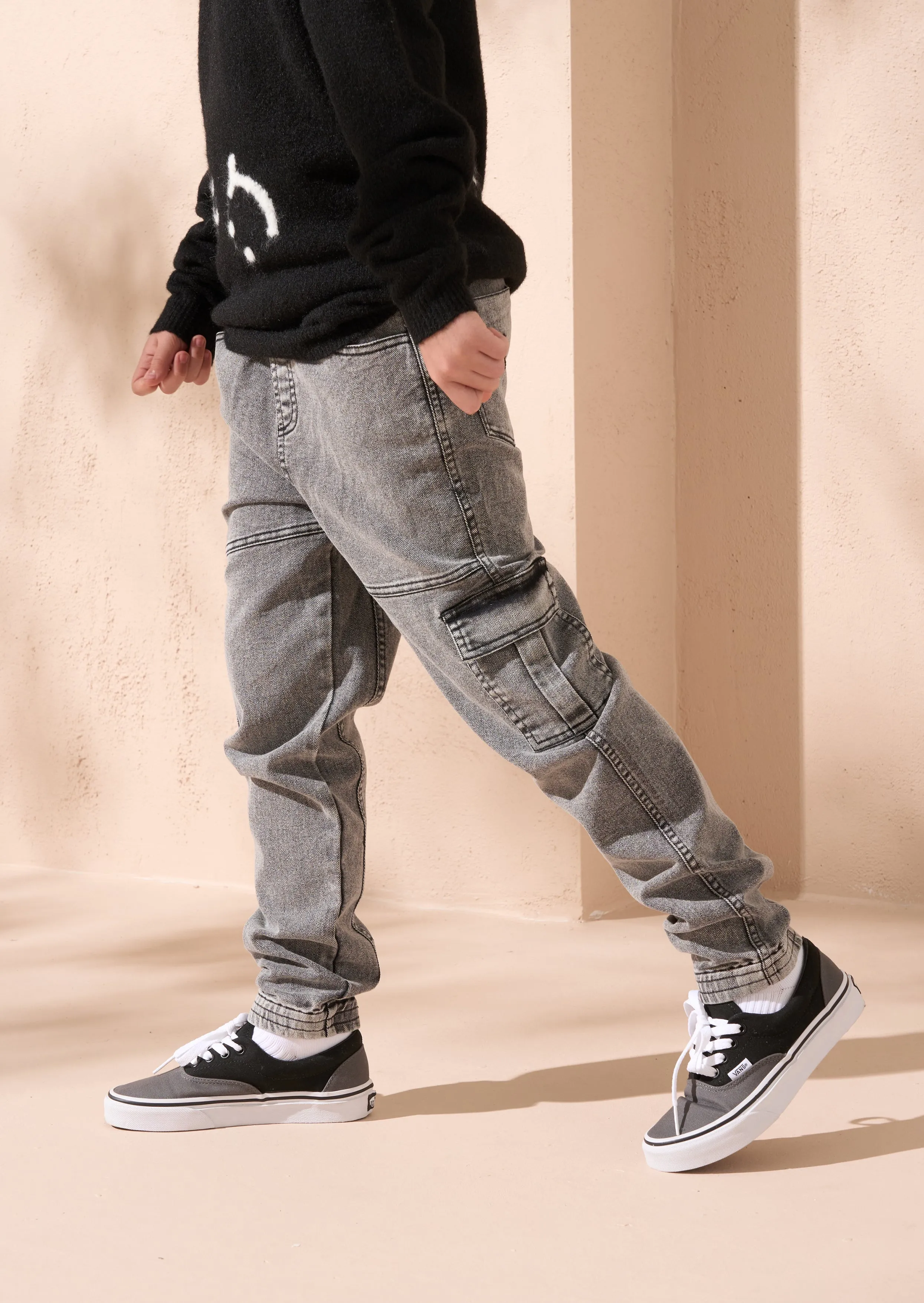 Nile Indigo Washed Jogger Jean