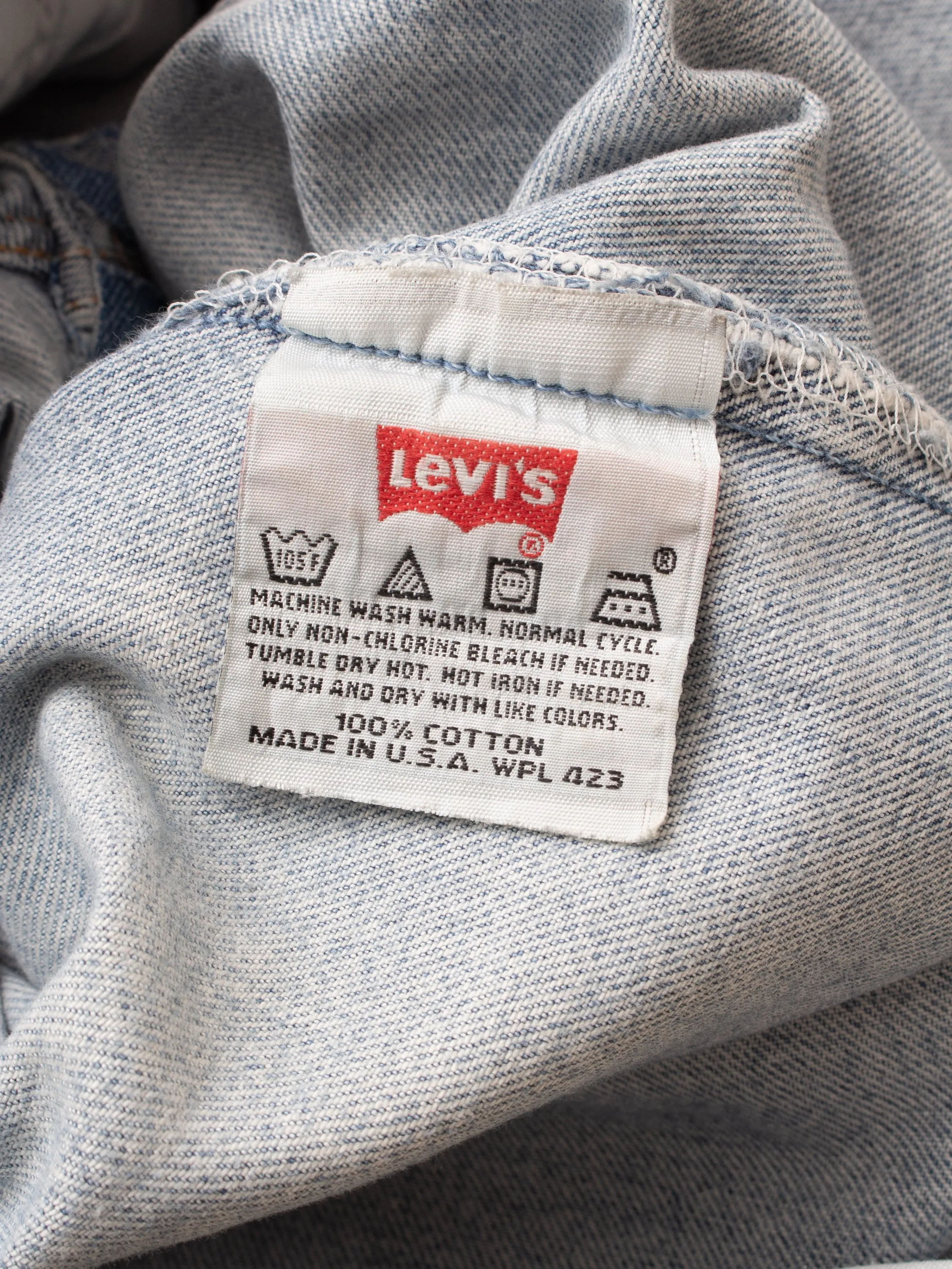 No. 47 Vintage 90's Made in USA Levi's 501 Jeans W38