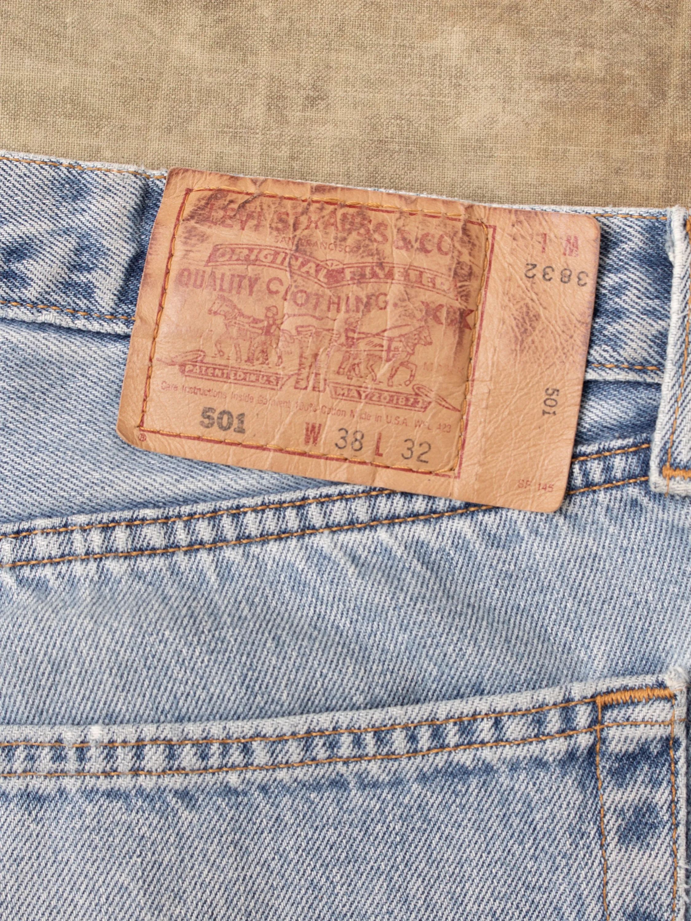 No. 47 Vintage 90's Made in USA Levi's 501 Jeans W38