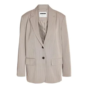 Noisy May Vera blazer stripes grey