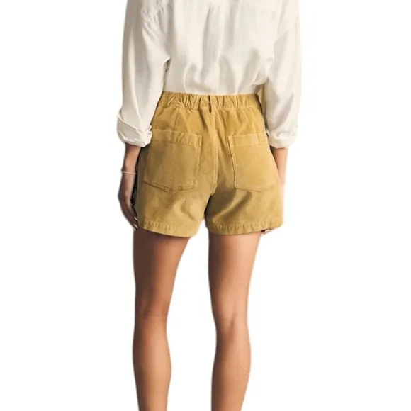 NWOT Faherty Corduroy Patch Pocket Fennel Seed Shorts – Sz 16