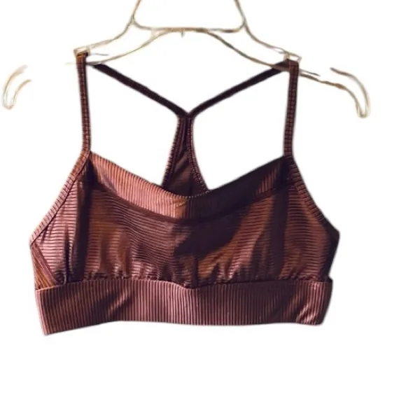 NWT Alala Raya Ribbed Sports Bra