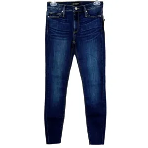 NWT Black Orchid Women’s Noah Ankle Fray Skinny Jeans in Whip It Size 26