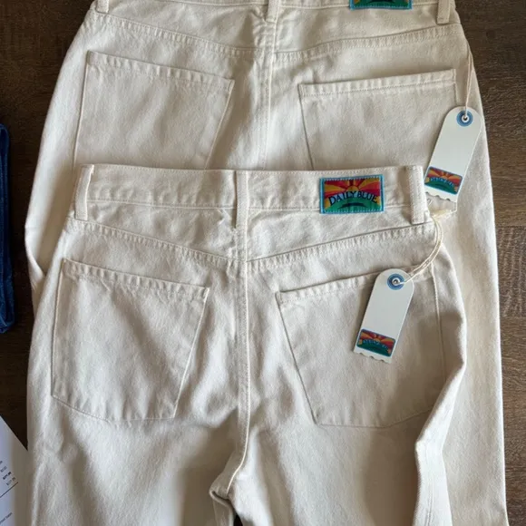 NWT DAILY BLUE/ Adriano Goldschmied JEAN HYPE IN BONE SZ Various
