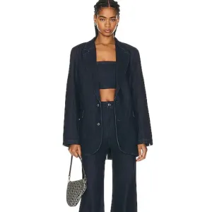 NWT GRLFRND x REVOLVE Oversized Denim Blazer