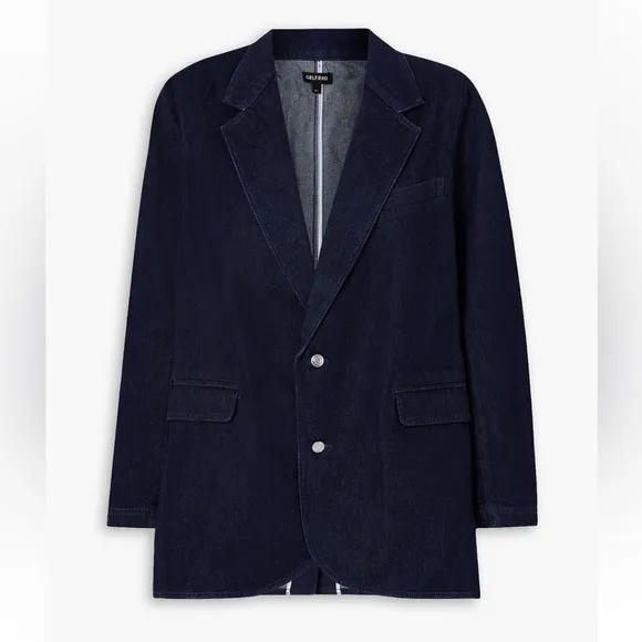 NWT GRLFRND x REVOLVE Oversized Denim Blazer