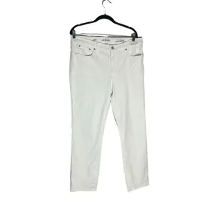 NWT J.Crew White 9” Vintage Slim Straight Denim Jeans Size 31