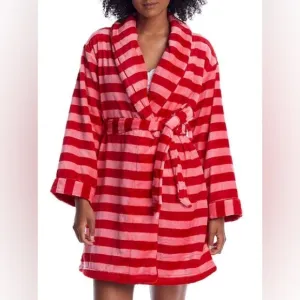 NWT - Kate Spade - Red Striped Women's Robe