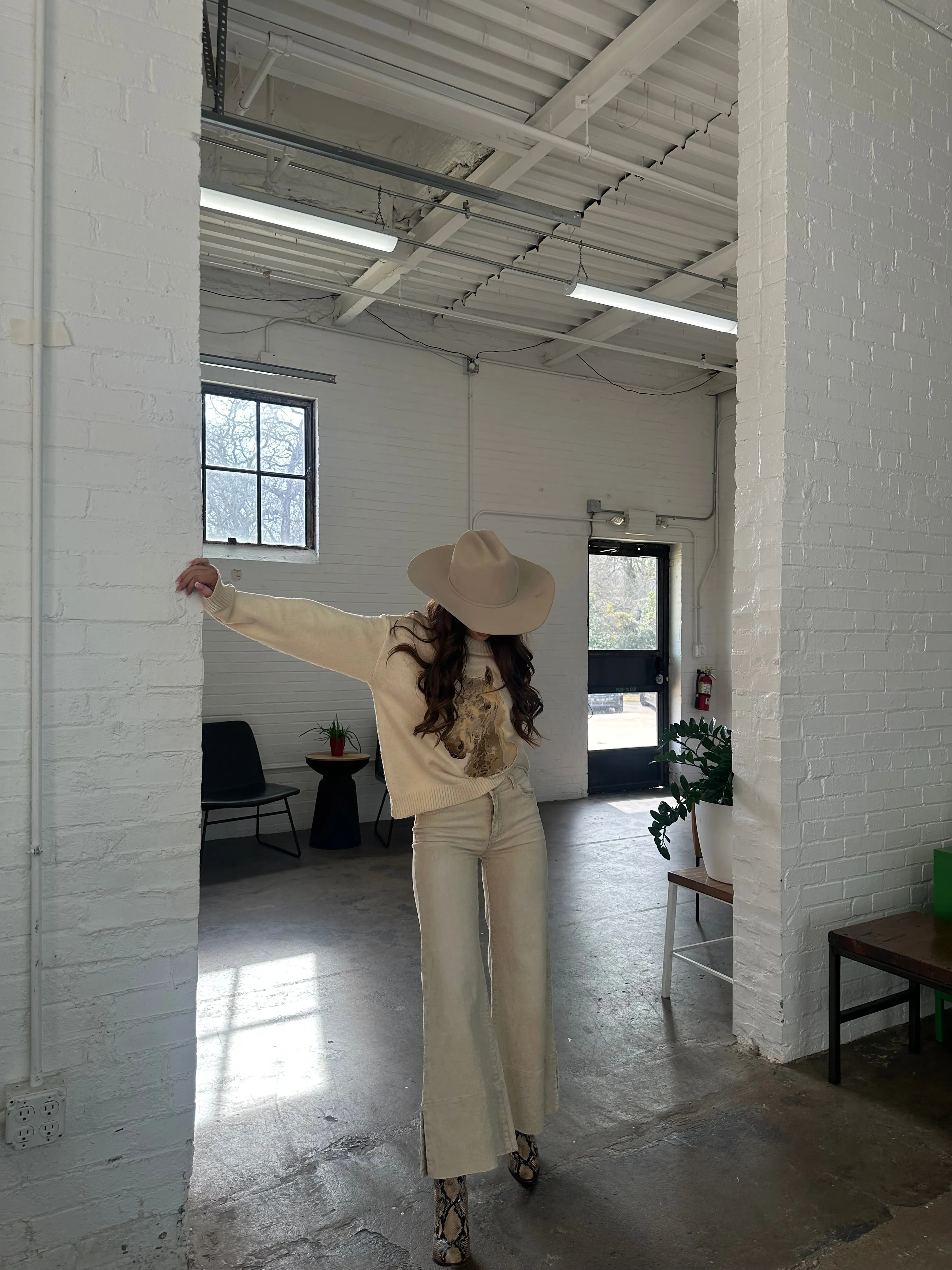 Oatmeal Corduroy Jeans