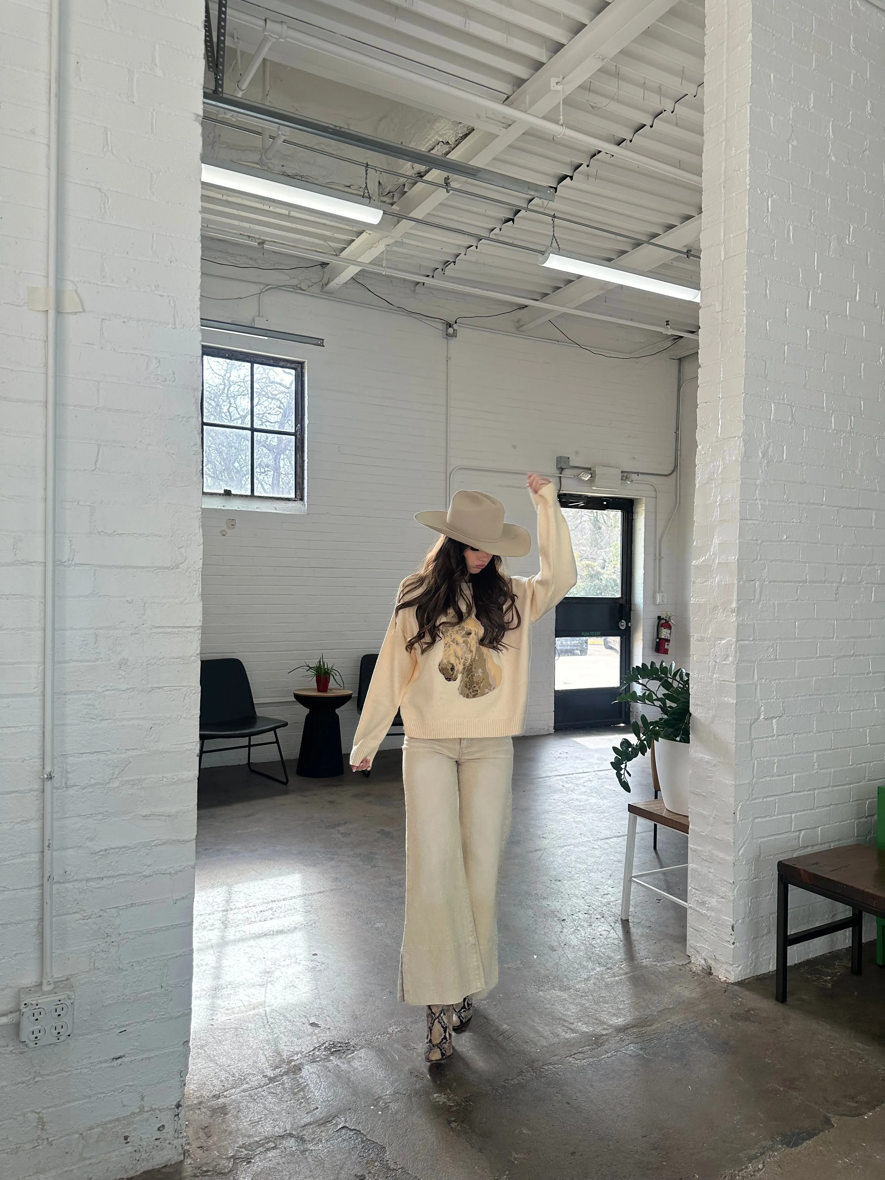 Oatmeal Corduroy Jeans