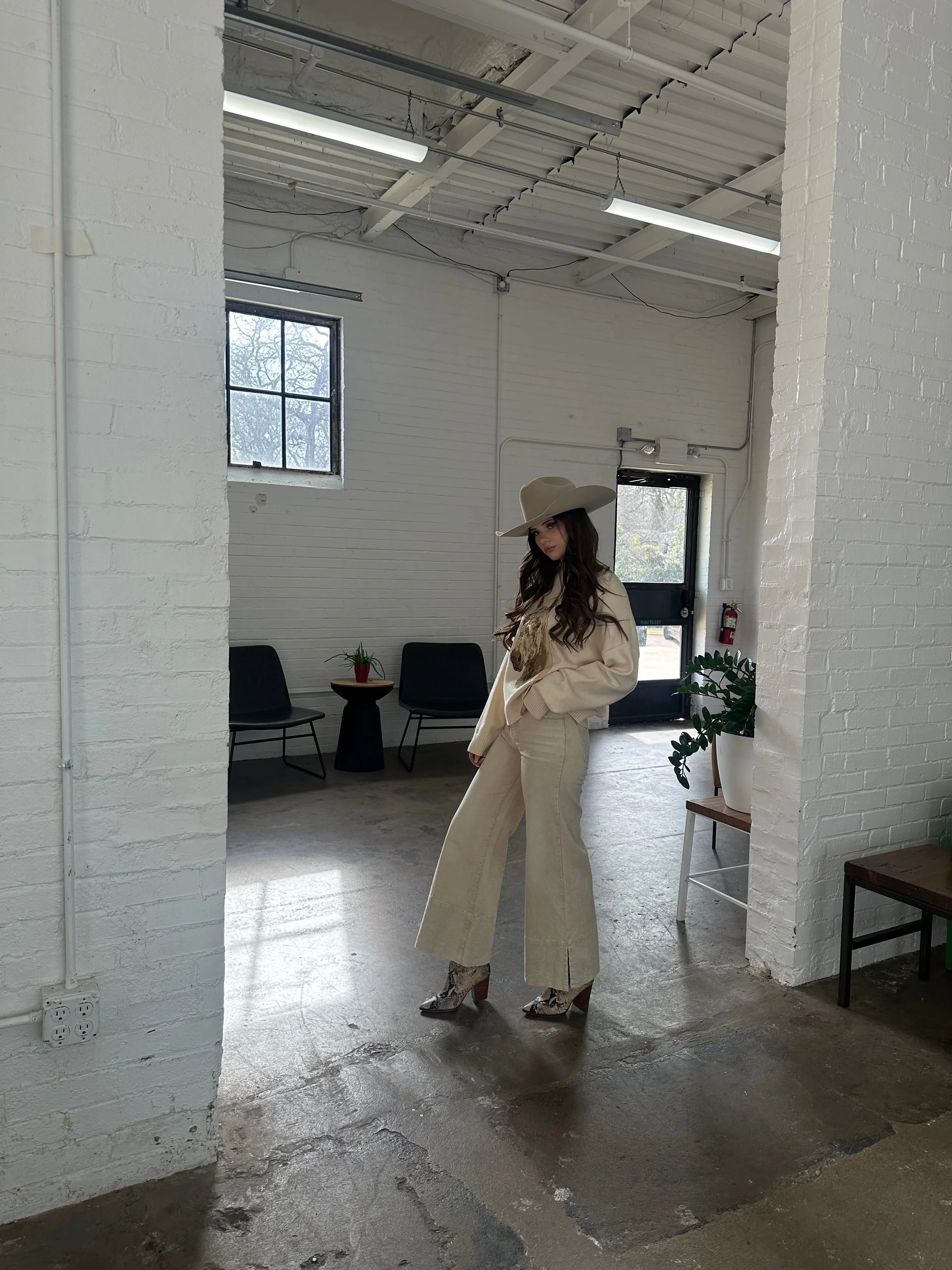Oatmeal Corduroy Jeans