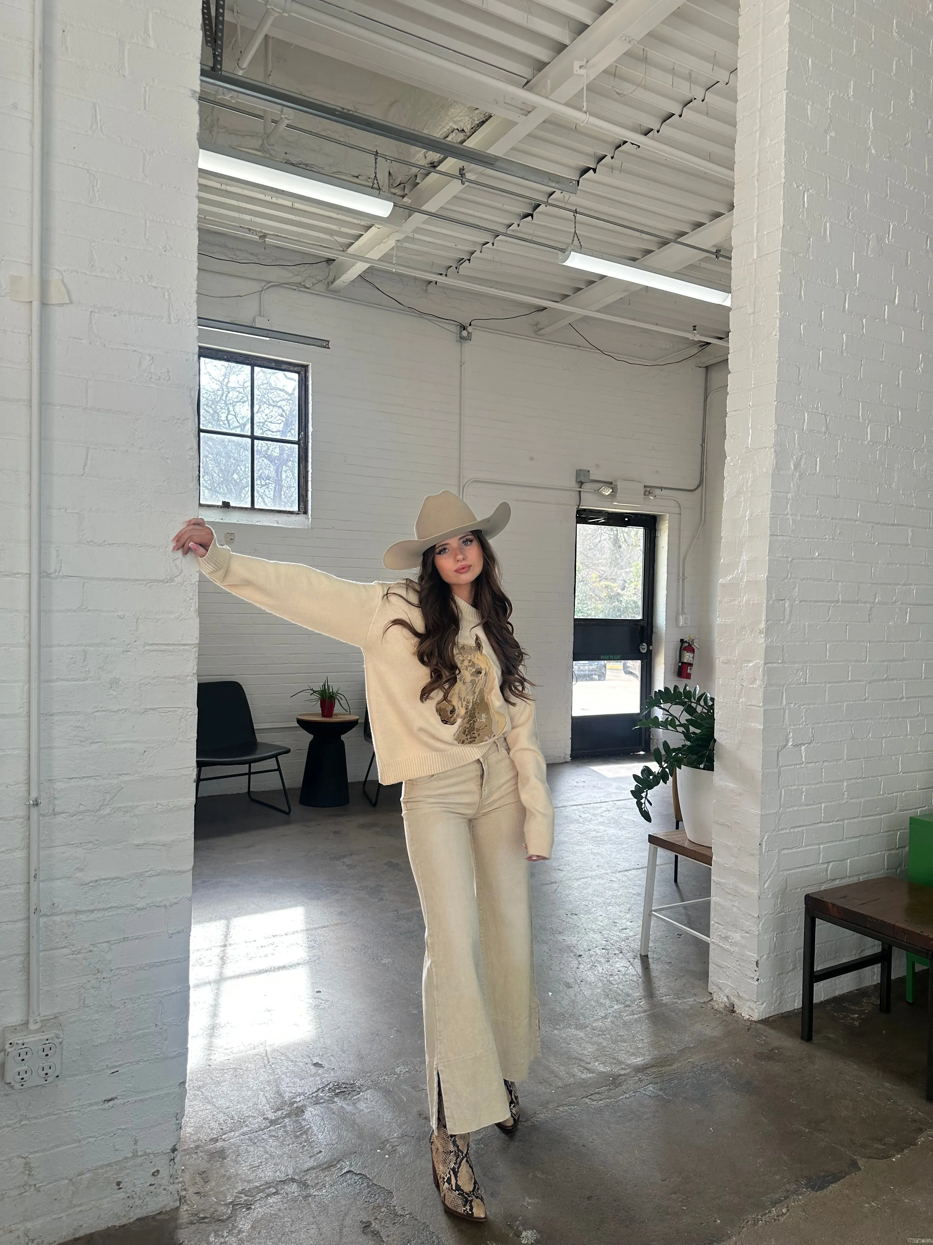 Oatmeal Corduroy Jeans