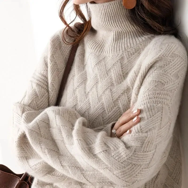 Obsidian Phoenix Women's Oversized Cashmere Sweater