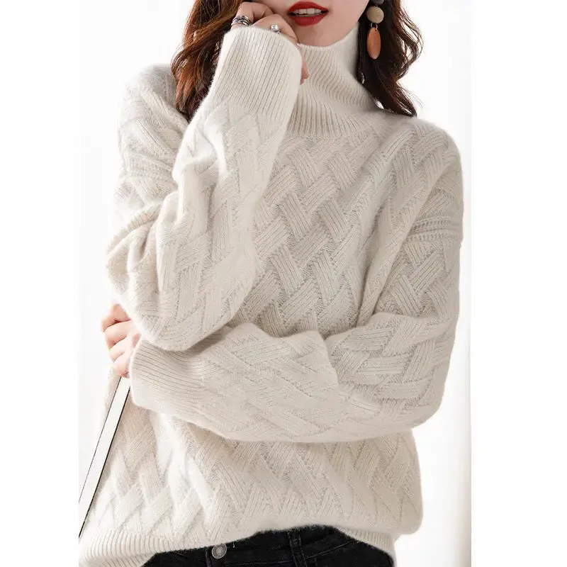 Obsidian Phoenix Women's Oversized Cashmere Sweater