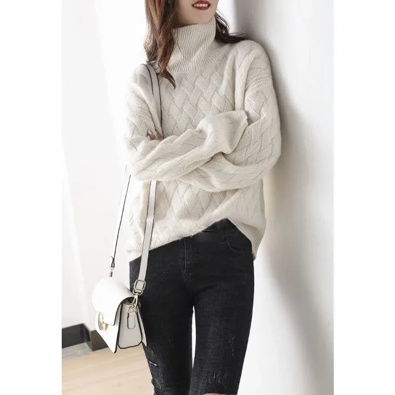 Obsidian Phoenix Women's Oversized Cashmere Sweater