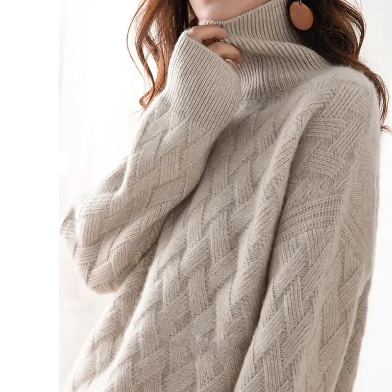 Obsidian Phoenix Women's Oversized Cashmere Sweater