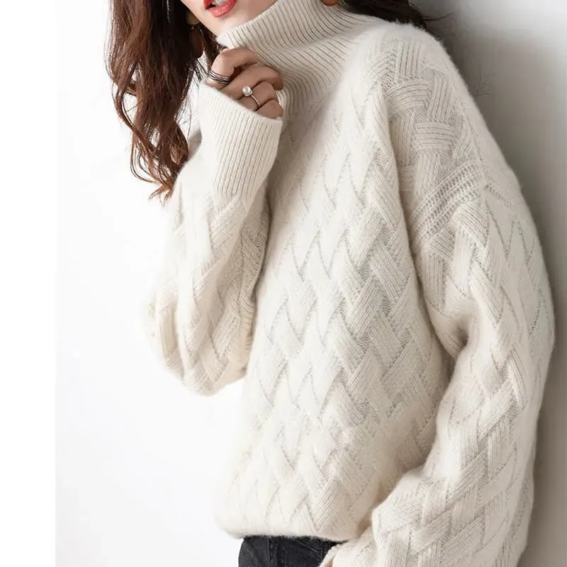 Obsidian Phoenix Women's Oversized Cashmere Sweater