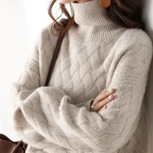 Obsidian Phoenix Women's Oversized Cashmere Sweater