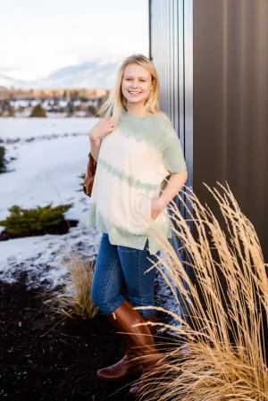 Ocean Tide Tie Dye Tunic Top