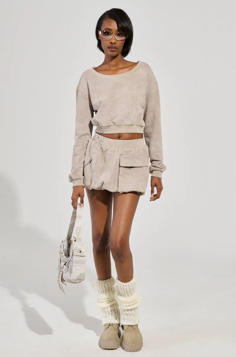 OFF-DUTY MINI SKIRT