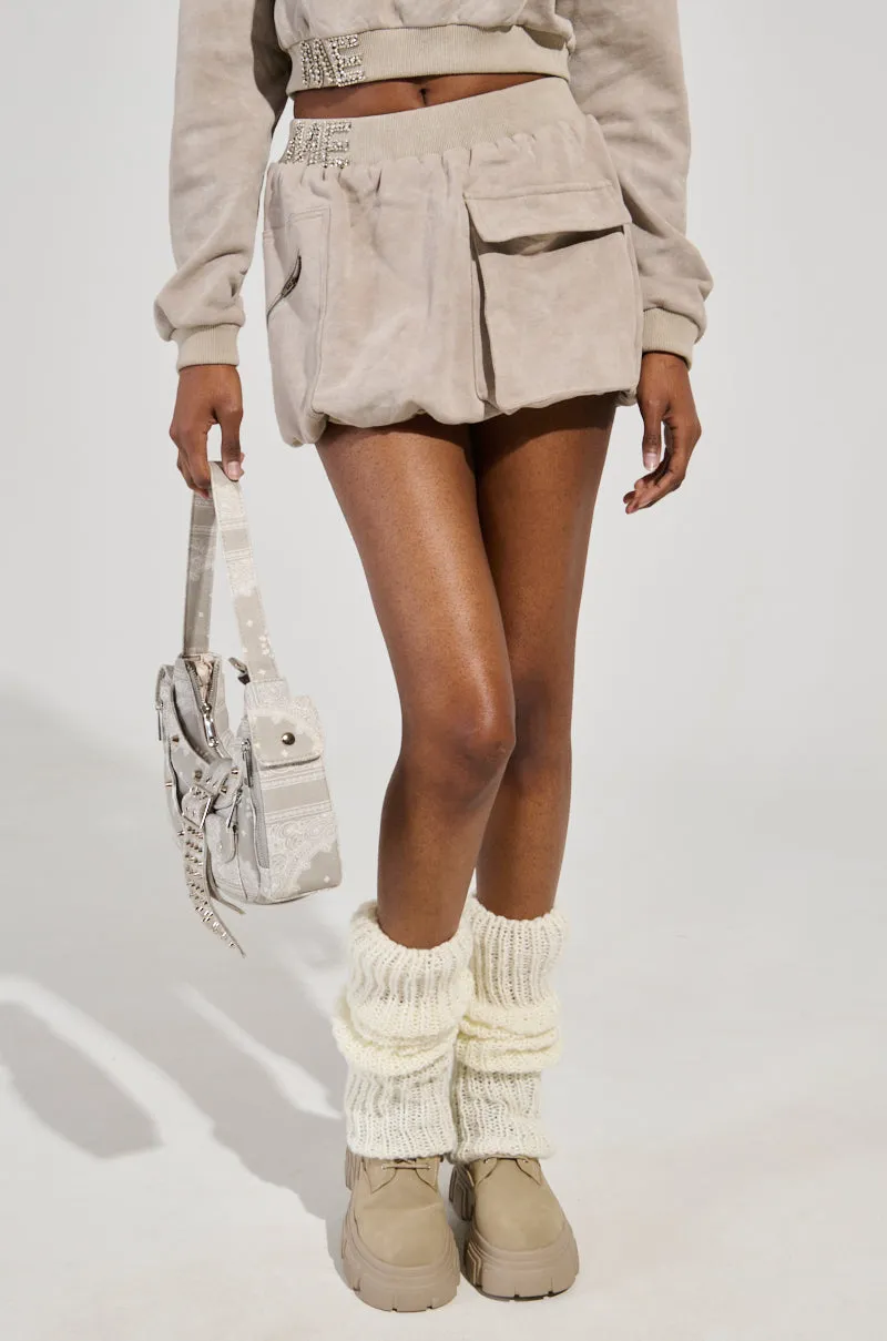 OFF-DUTY MINI SKIRT