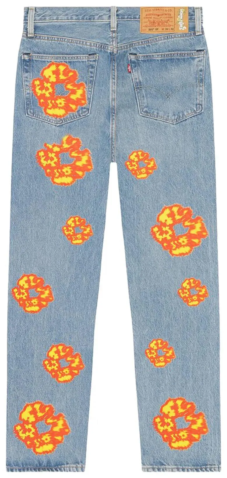 Offset Tears Levi's The Cotton Wreath Jean Light Wash