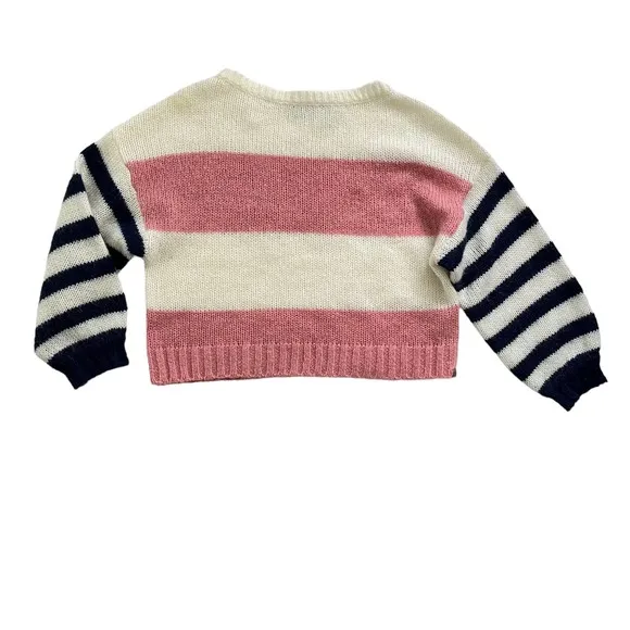 One Teaspoon Heather Stripe Oversize Sweater Women Size S/M