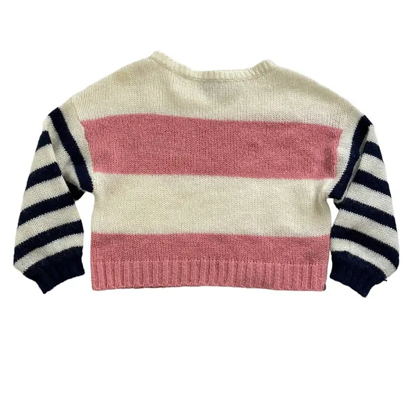 One Teaspoon Heather Stripe Oversize Sweater Women Size S/M