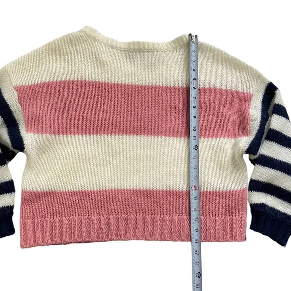 One Teaspoon Heather Stripe Oversize Sweater Women Size S/M