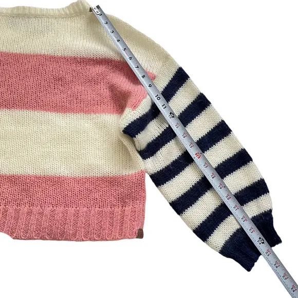 One Teaspoon Heather Stripe Oversize Sweater Women Size S/M
